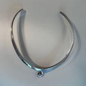 Sterling Silver Collar Necklace